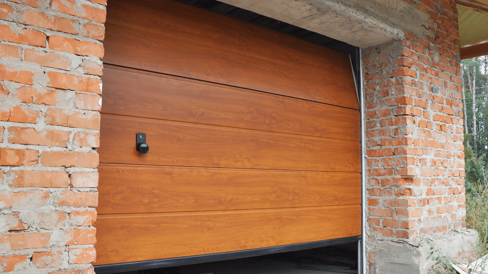Garage door on a Gold Coast home